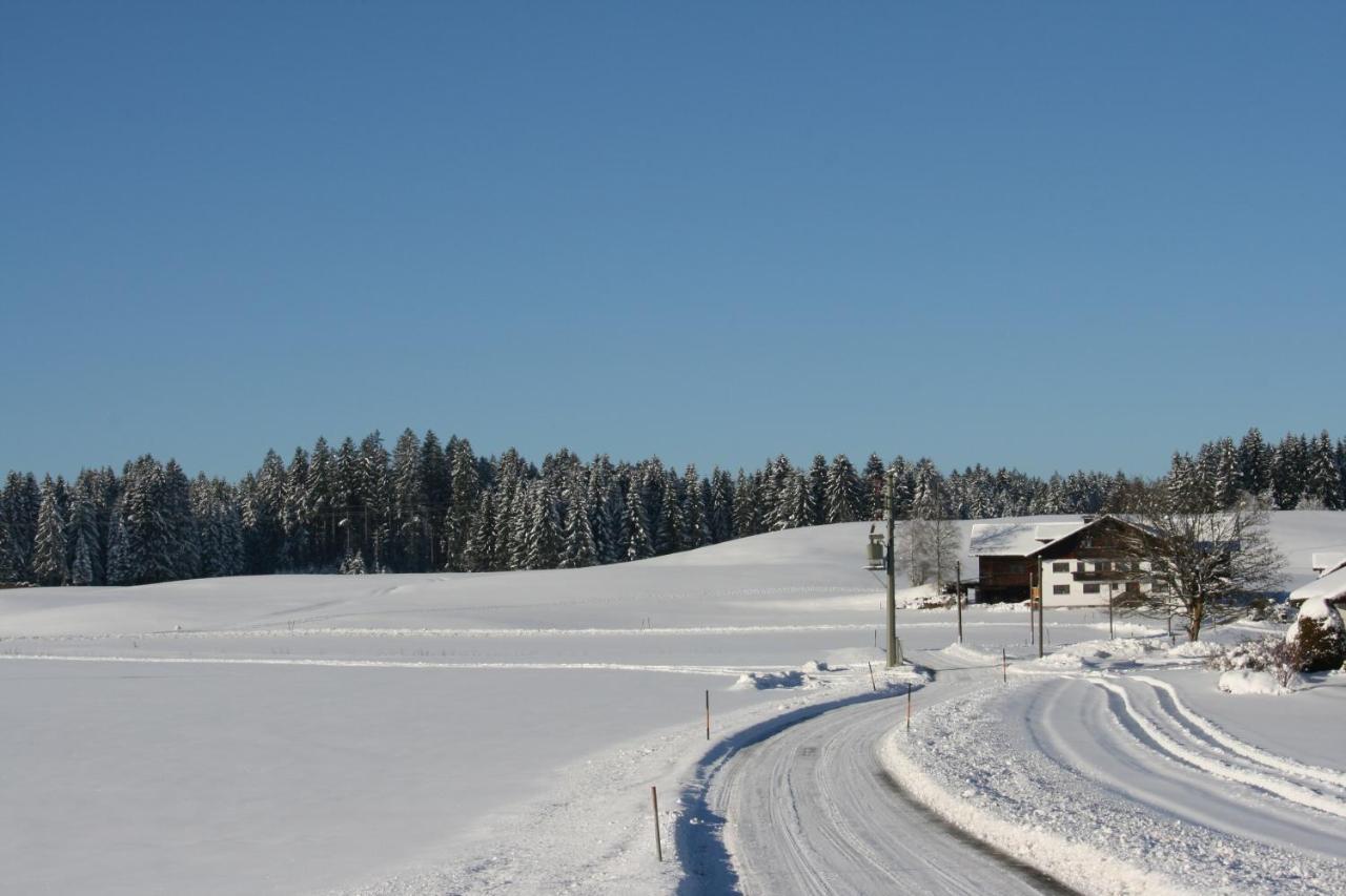 Ferienwohnung Haus Allgäu Ruh Görisried Exterior foto
