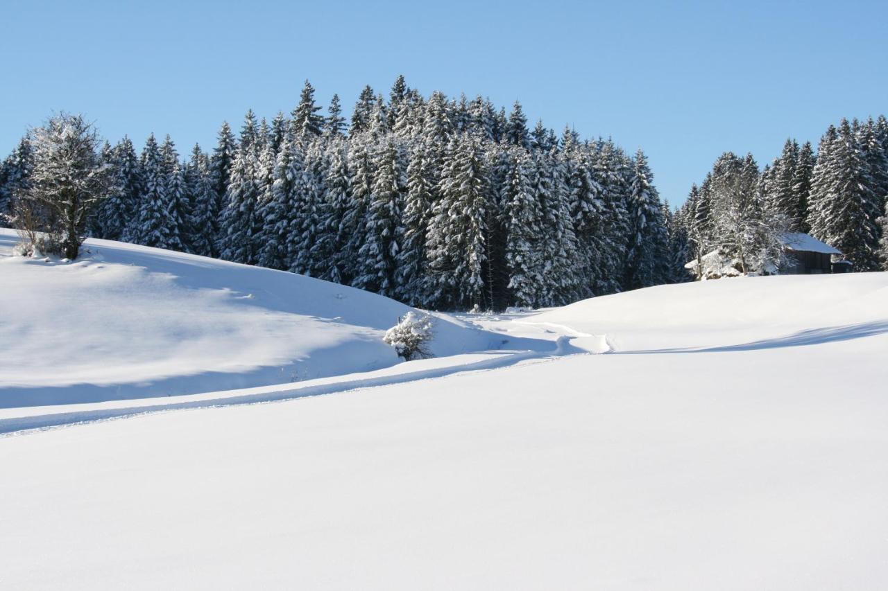 Ferienwohnung Haus Allgäu Ruh Görisried Exterior foto